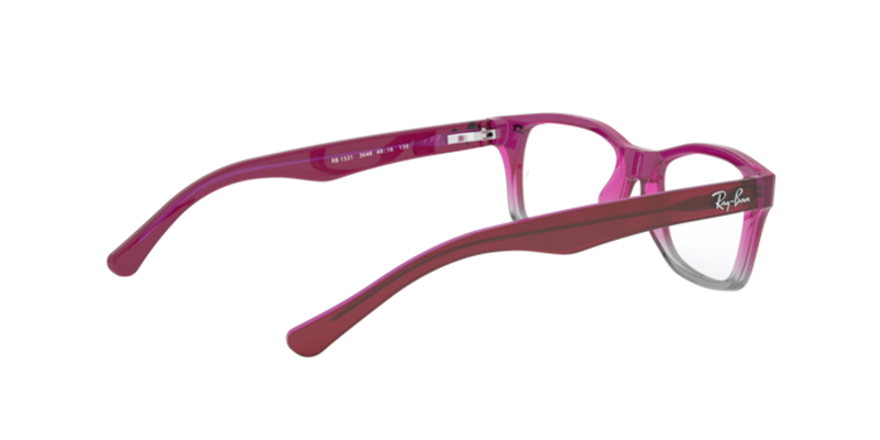 Ray-Ban Youth 0RY1531 in Fuxia On Grey - Alternate View