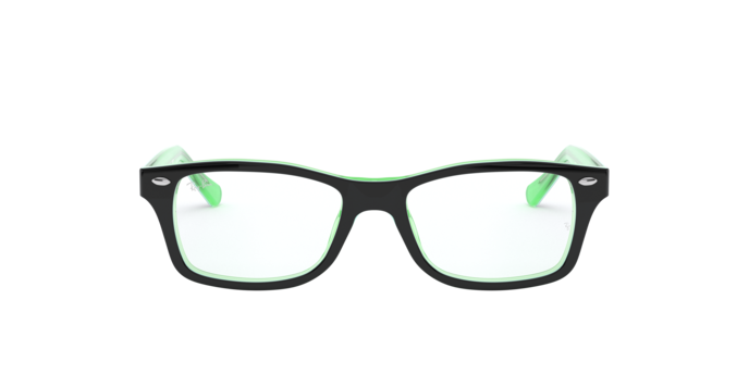 Ray-Ban Youth 0RY1531 in Black On Green - Alternate View