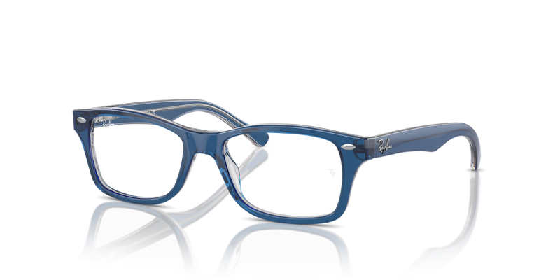 Ray-Ban Youth 0RY1531 in Top Dark Blue & Brown & Light Grey - Alternate View