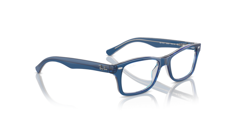 Ray-Ban Youth 0RY1531 in Top Dark Blue & Brown & Light Grey - Alternate View