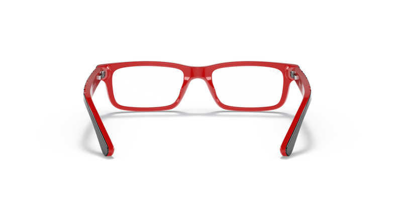 Ray-Ban Youth 0RY1535 in Black On Red - Temple Detail