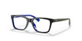 Dark Grey On Blue / Clear (3600)
