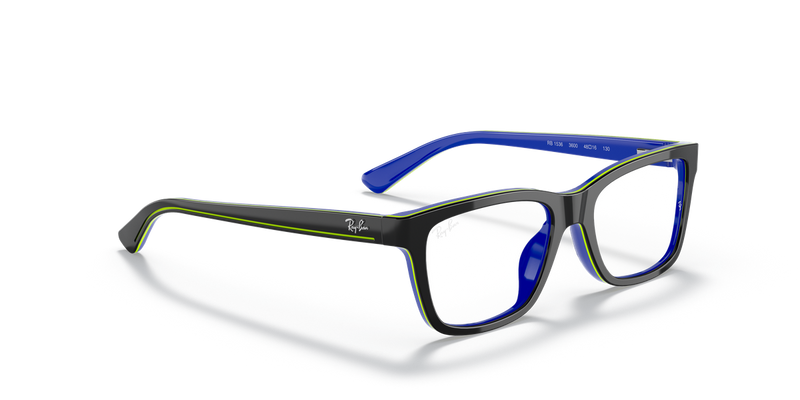 Ray-Ban Youth 0RY1536 in Dark Grey On Blue - Alternate View