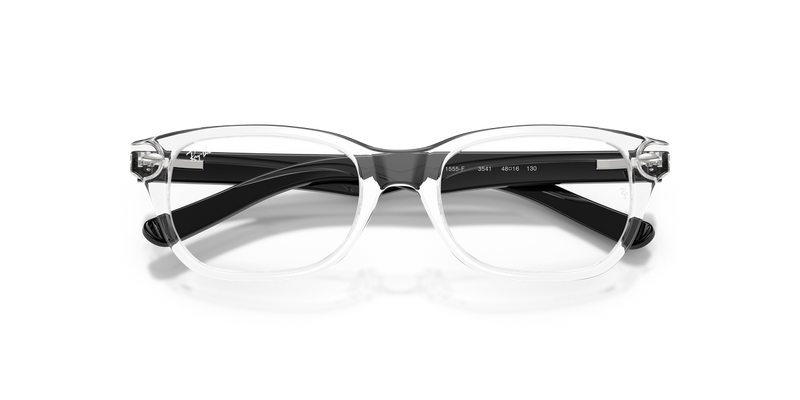 Ray-Ban Youth 0RY1555F in Transparent - Side View
