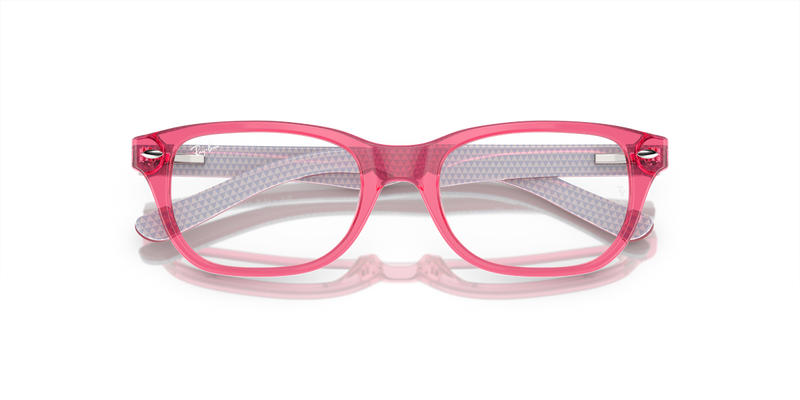 Ray-Ban Youth 0RY1555F in Transparent Pink - Alternate View