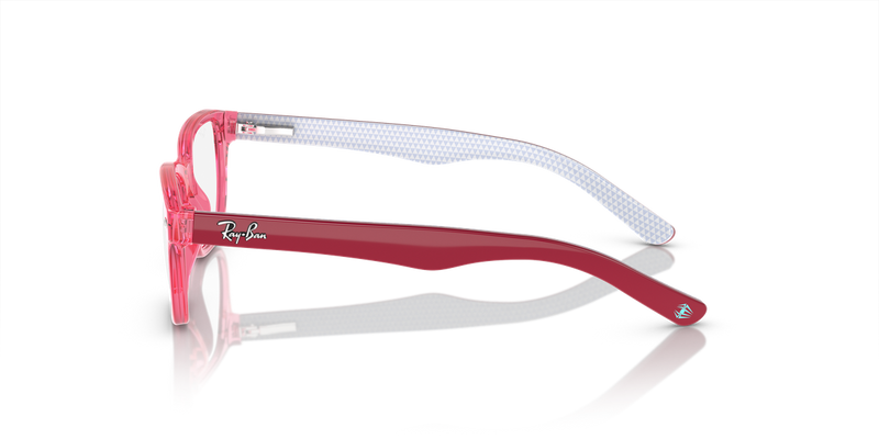 Ray-Ban Youth 0RY1555F in Transparent Pink - Alternate View