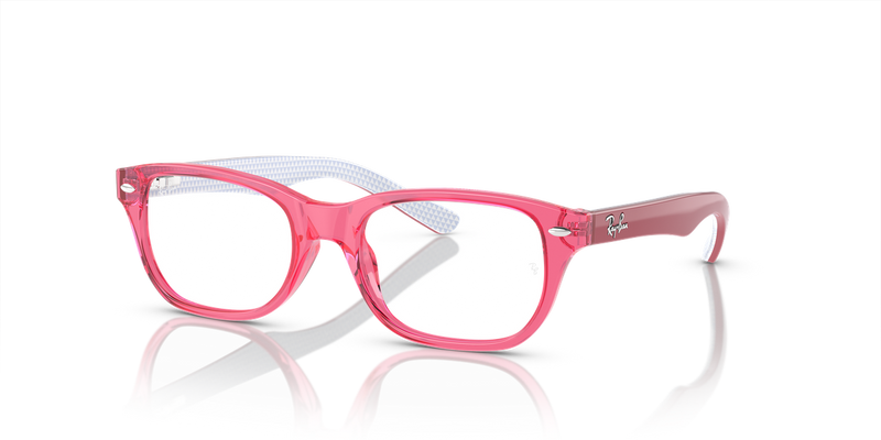 Ray-Ban Youth 0RY1555 in Transparent Pink - Alternate View