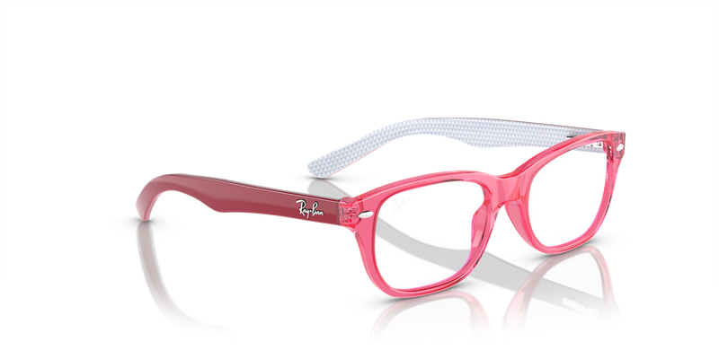 Ray-Ban Youth 0RY1555 in Transparent Pink - Alternate View
