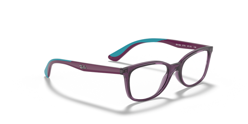 Ray-Ban Youth 0RY1586 in Transparent Violet - Alternate View