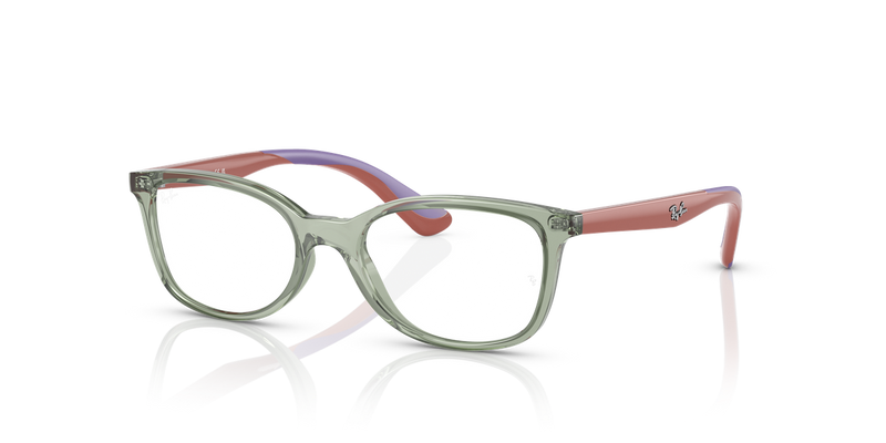 Ray-Ban Youth 0RY1586 in Transparent Green - Alternate View