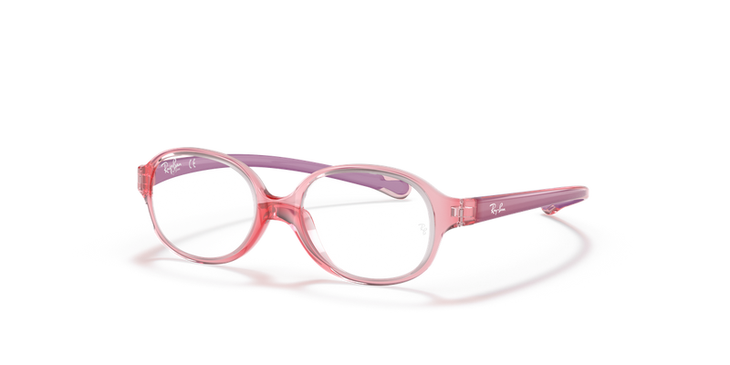 Ray-Ban Youth 0RY1587 in Transparent Light Red - Front View