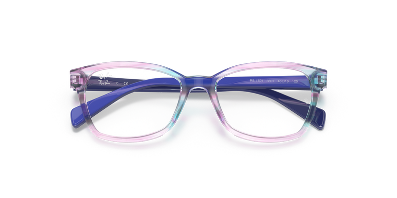 Ray-Ban Youth 0RY1591 in Violet Striped Multicolor - Alternate View