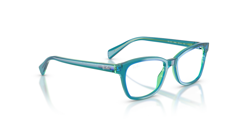 Ray-Ban Youth 0RY1591 in Transparent Blue & Green - Alternate View