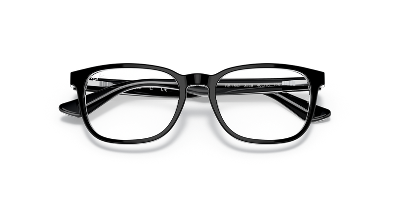 Ray-Ban Youth 0RY1592 in Black On Transparent - Side View