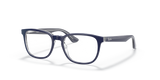 Blue On Transparent / Clear (3853)