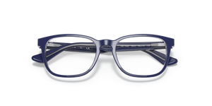 Blue On Transparent / Clear (3853)