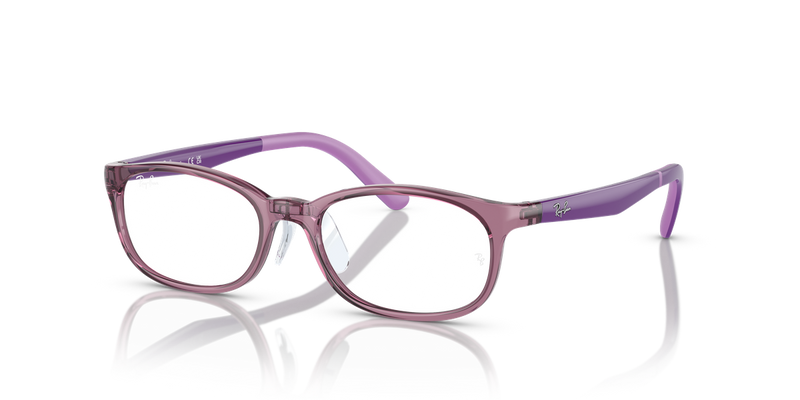 Ray-Ban Youth 0RY1613D in Transparent Purple - Alternate View