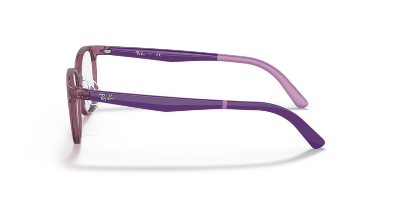 Ray-Ban Youth 0RY1614D in Transparent Purple - Alternate View