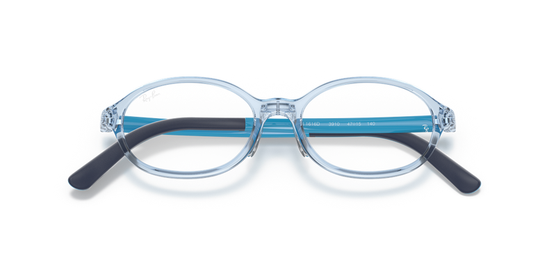 Ray-Ban Youth 0RY1616D in Transparent Light Blue - Side View