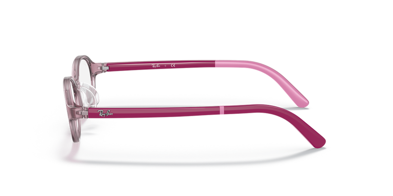 Ray-Ban Youth 0RY1616D in Transparent Pink - Alternate View