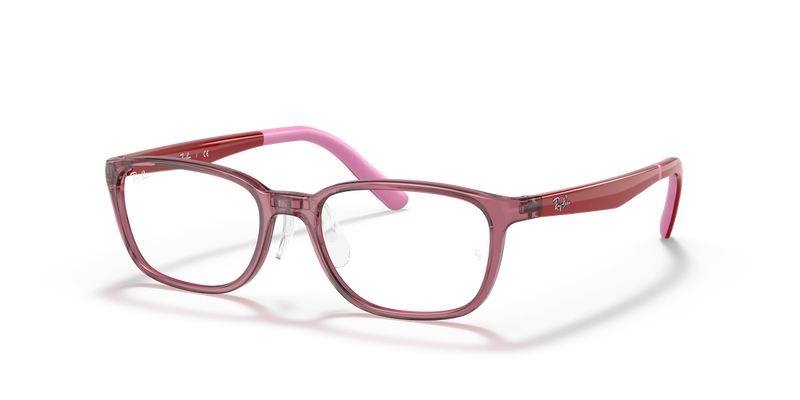 Ray-Ban Youth 0RY1617D in Dark Transparent Pink - Alternate View