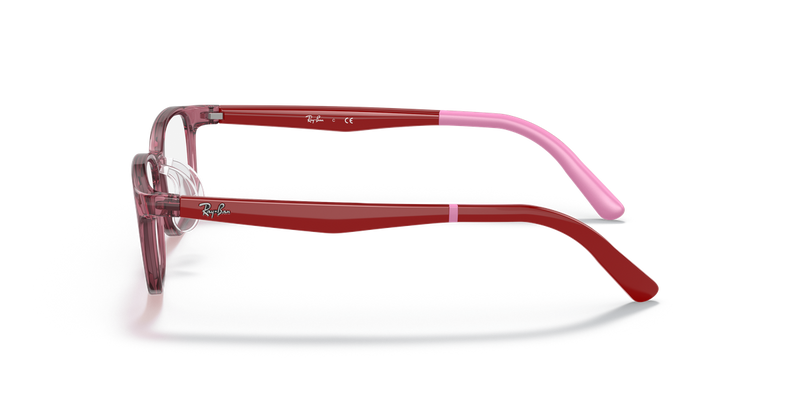 Ray-Ban Youth 0RY1617D in Dark Transparent Pink - Alternate View