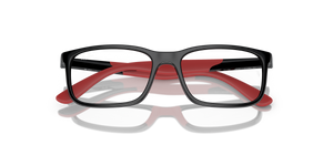 Black On Red / Clear (3928)
