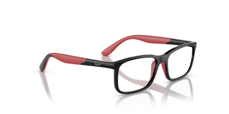 Ray-Ban Youth 0RY1621F in Black On Red - Alternate View