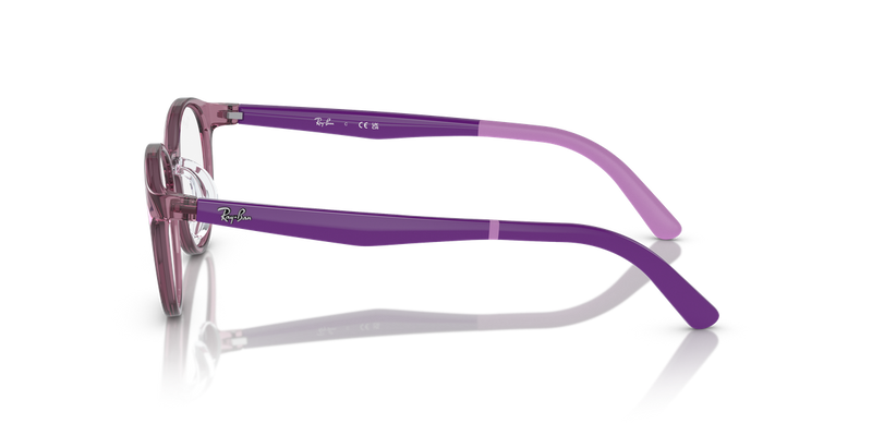 Ray-Ban Youth 0RY1625D in Transparent Purple - Alternate View