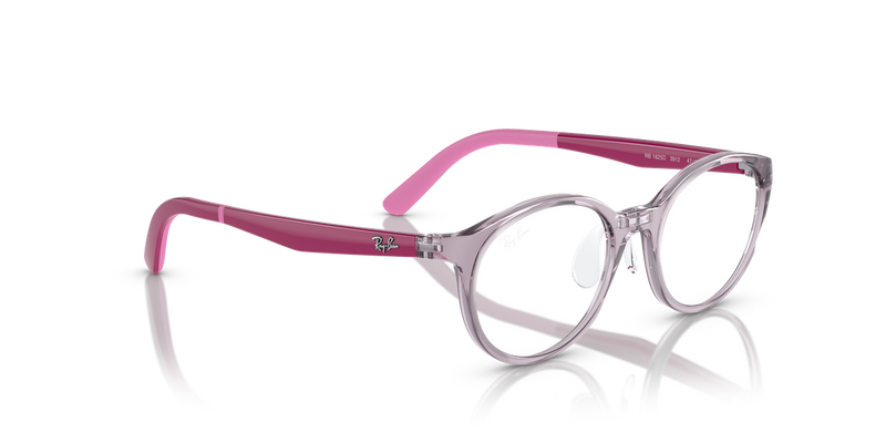 Ray-Ban Youth 0RY1625D in Transparent Pink - Alternate View
