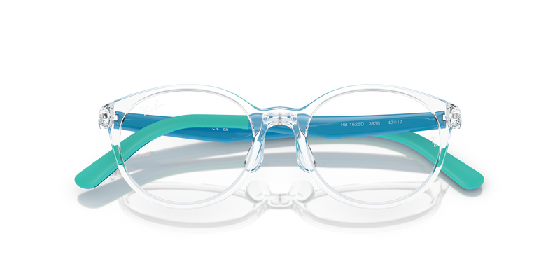 Ray-Ban Youth 0RY1625D in Transparent - Side View