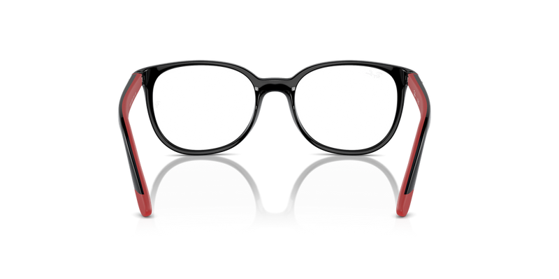 Ray-Ban Youth 0RY1631 in Black On Red - Temple Detail