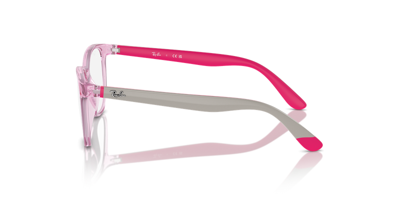Ray-Ban Youth 0RY1631 in Transparent Pink - Alternate View
