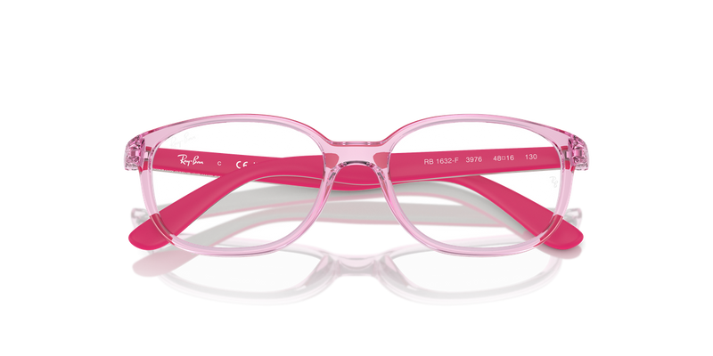 Ray-Ban Youth 0RY1632F in Transparent Pink - Alternate View