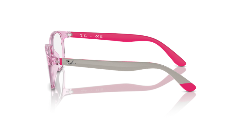Ray-Ban Youth 0RY1632F in Transparent Pink - Alternate View