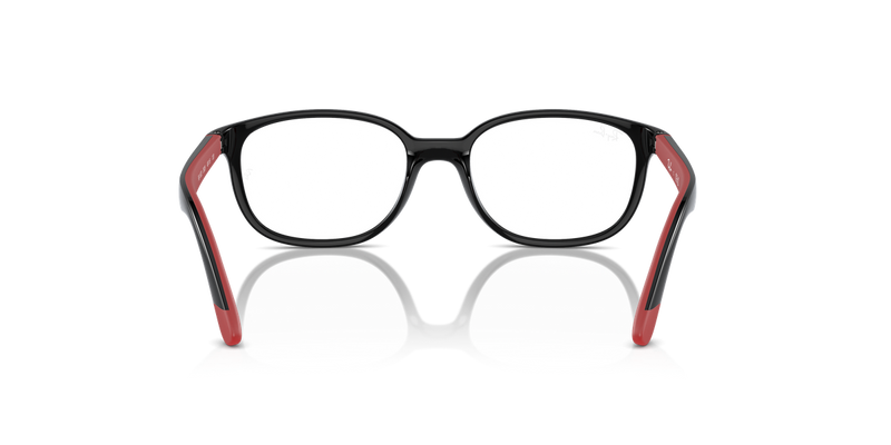 Ray-Ban Youth 0RY1632 in Black On Red - Alternate View