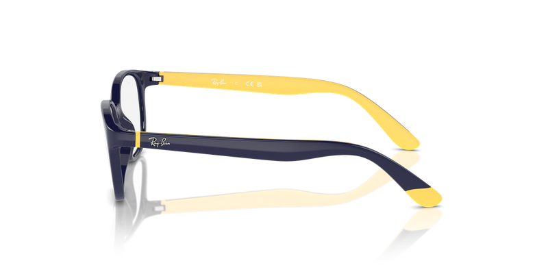 Ray-Ban Youth 0RY1632 in Dark Blue On Yellow - Back View