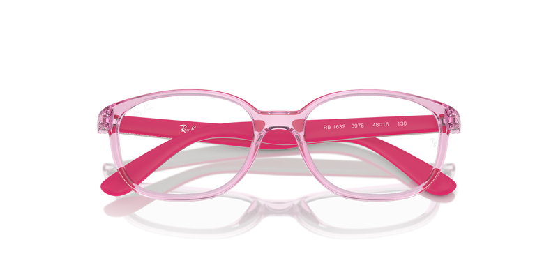 Ray-Ban Youth 0RY1632 in Transparent Pink - Alternate View