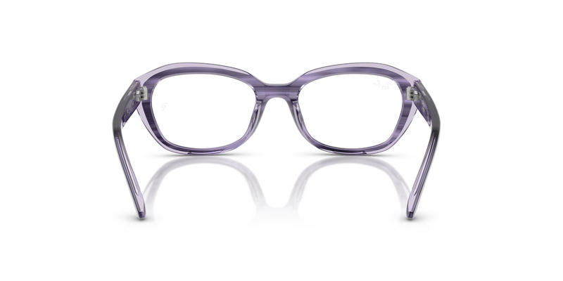 Ray-Ban Youth 0RY1636 in Striped Violet On Transparent Violet - Alternate View