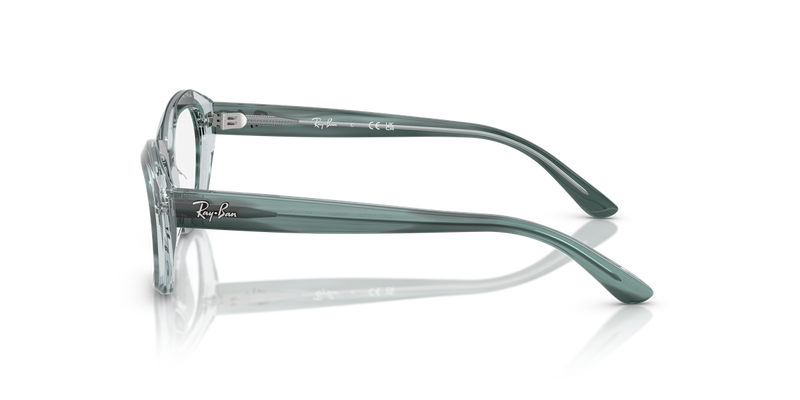 Ray-Ban Youth 0RY1636 in Striped Green On Transparent Green - Alternate View