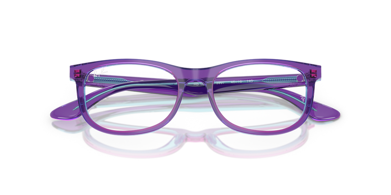 Ray-Ban Youth 0RY1642F in Transparent Violet & Light Blue - Alternate View