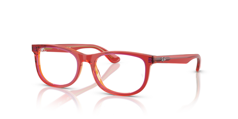 Ray-Ban Youth 0RY1642F in Transparent Red & Yellow - Alternate View