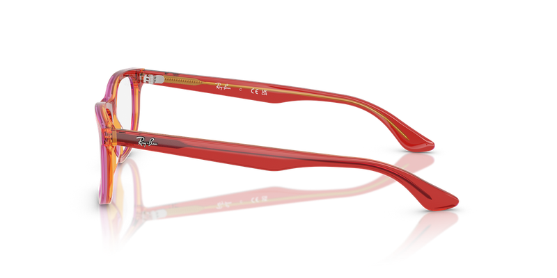 Ray-Ban Youth 0RY1642F in Transparent Red & Yellow - Alternate View