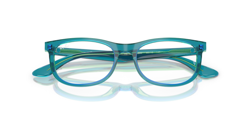 Ray-Ban Youth 0RY1642 in Transparent Blue & Green - Alternate View