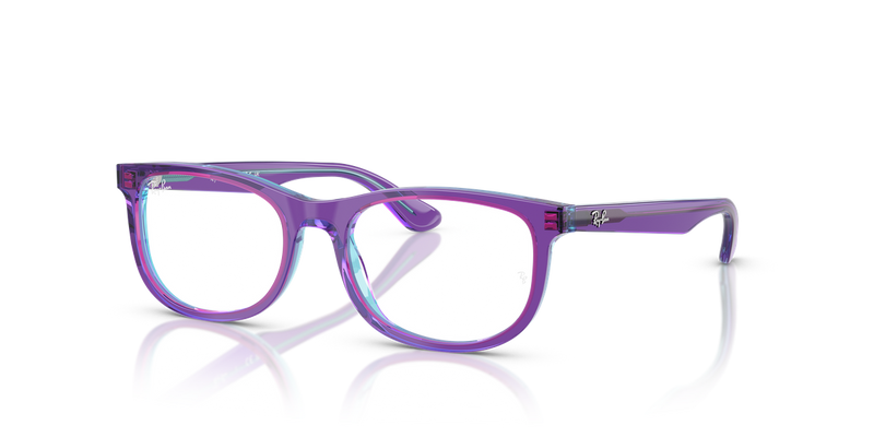 Ray-Ban Youth 0RY1642 in Transparent Violet & Light Blue - Alternate View