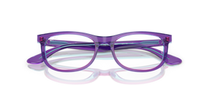 Transparent Violet & Light Blue / Clear (3997)