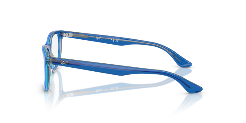 Ray-Ban Youth 0RY1642 in Transparent Blue & Grey - Alternate View