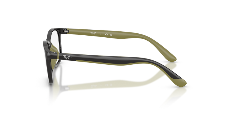 Ray-Ban Youth 0RY1644 in Grey On Rubber Green - Alternate View