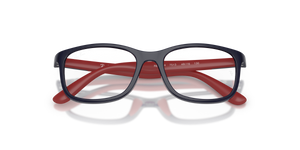 Blue On Rubber Red / Clear (7513)