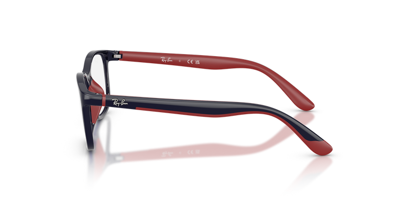 Ray-Ban Youth 0RY1644 in Blue On Rubber Red - Alternate View
